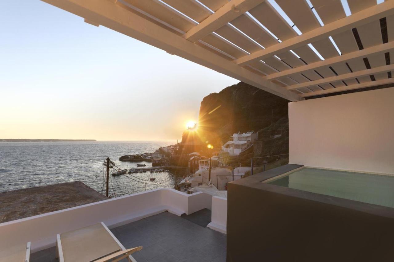 Ammoudi Sunset Cave Santorini Lägenhet Oía Exteriör bild